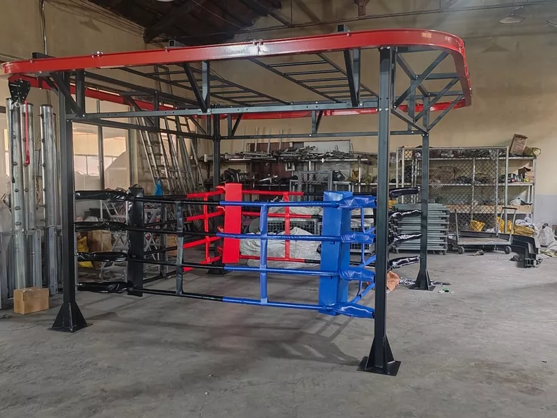 Tại sao phải chọn một võ đài quyền anh tiêu chuẩn khi bạn có thể có một trung tâm huấn luyện tùy chỉnh tất cả trong một?