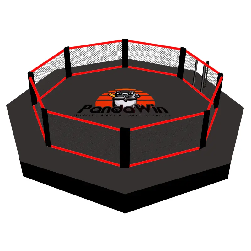 Làm thế nào một chiếc lồng hình bát giác với sàn catwalk có thể biến đổi các địa điểm thể thao chiến đấu chuyên nghiệp